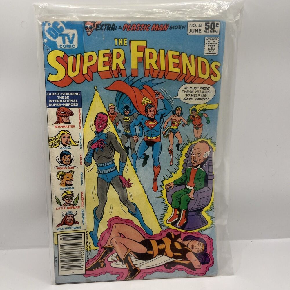 DC Comics The Super Friends #45 (6/1981) Superman Batman Bridwell/Garcia-Lopez
